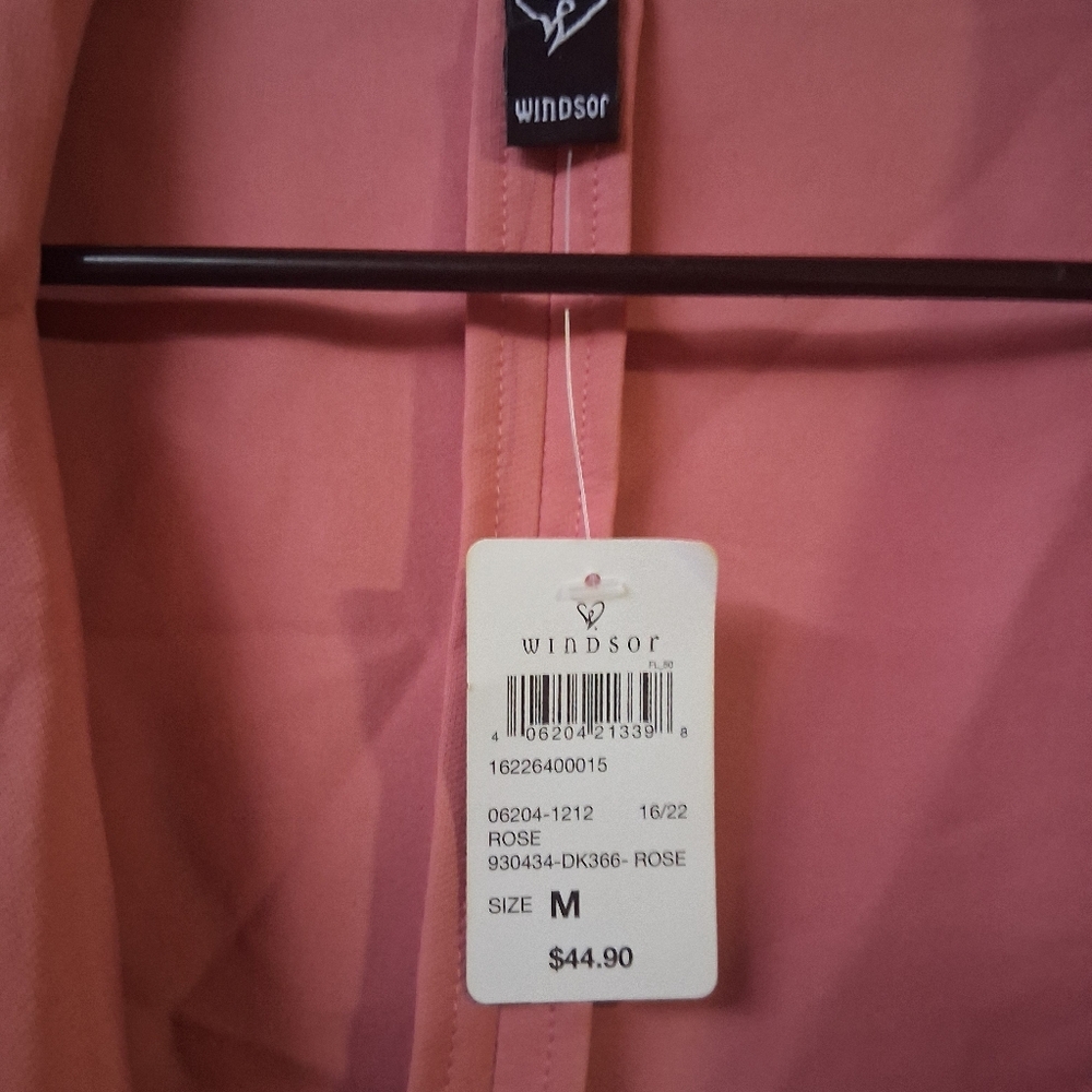 Windsor Women's Blush Trench Coat - Picture 3 of 3